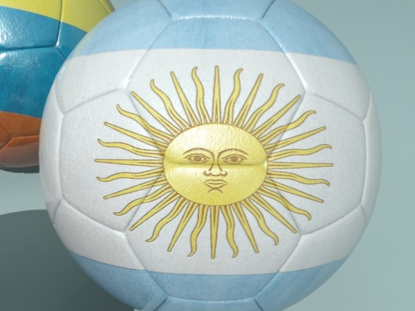 3d copa america 2011 soccer balls model - Copa America 2011 Soccer Balls by christiano247